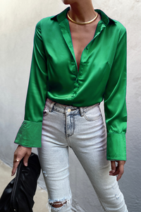 Dana Shirt | Emerald