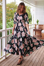 Indiana Maxi Dress | Peach Wildflower