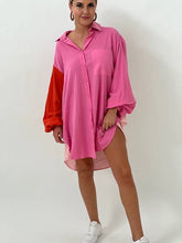 Mash Up Shirtdress Pink