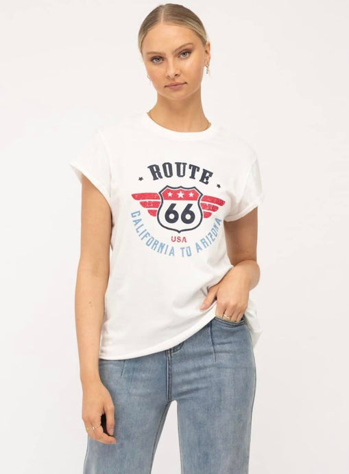 Route 66 T'shirt | Paper Heart Clothing